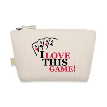 I love this game Cards - Bio-Täschchen - Natur - Vorne