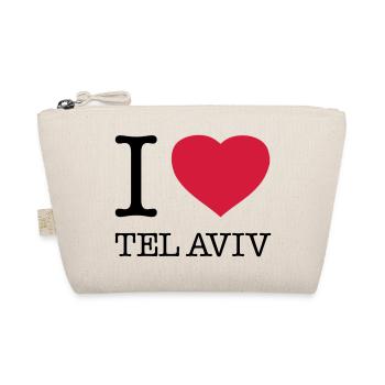 I LOVE TEL AVIV - Bio-Täschchen - Natur - Vorne