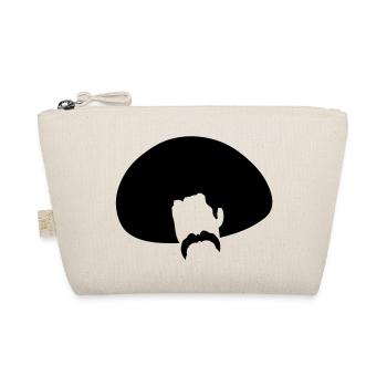 chapeau mexicain moustache mustache5 - Trousse biologique - nature - Devant