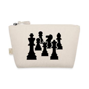 Schach - Bio-Täschchen - Natur - Vorne