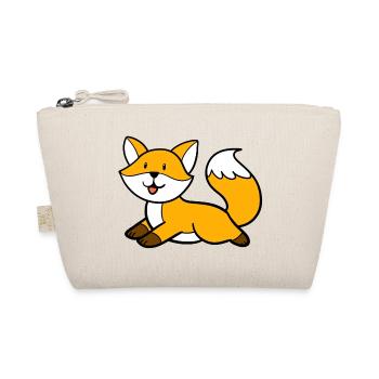 Renard couché - Trousse biologique - nature - Devant