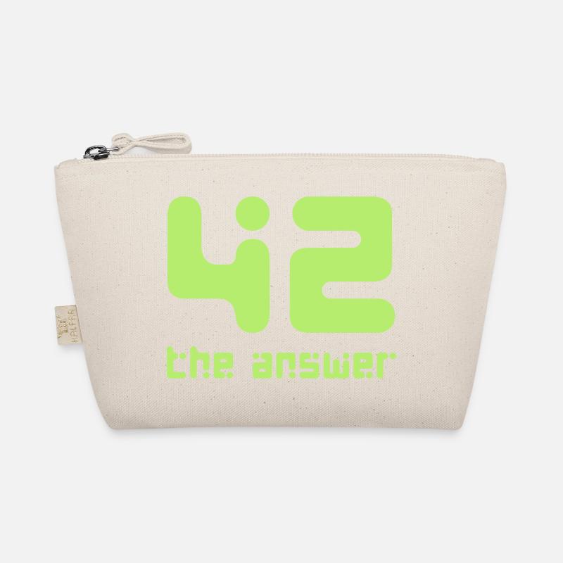 42, the Answer Galaxy Science Fiction UFO Rocket Organic Pouch