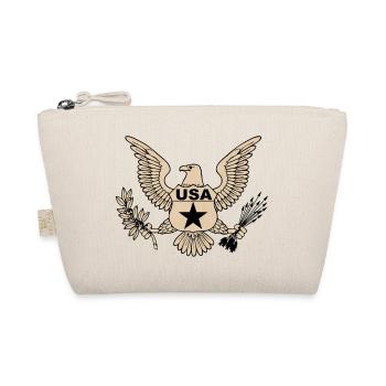 usa army 2 - Organic Pouch - nature - Front