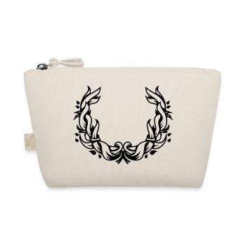 une couronne de fleurs de feuilles - Trousse biologique - nature - Devant