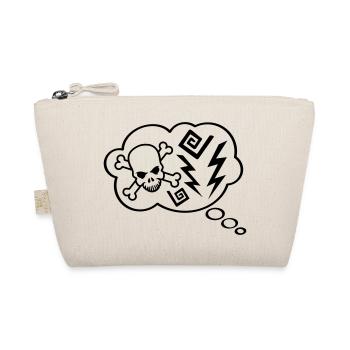 Think Bubble Angry - Organic Pouch - nature - Front