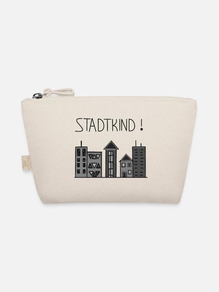 Stadtkind - Organic Pouch - nature - Front