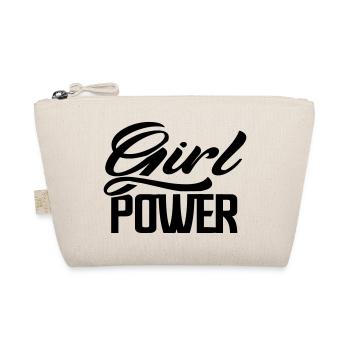 girlpower - Bio-Täschchen - Natur - Vorne