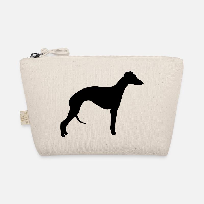 Whippet - Bio-Täschchen - Natur