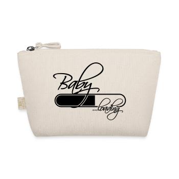 Baby Loading Girl - Organic Pouch - nature - Front