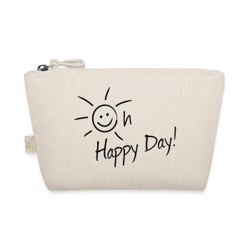 Oh Happy Day - Bio-Täschchen - Natur - Vorne