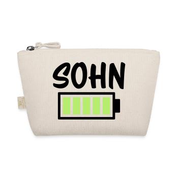 Sohn - Akku - Bio-Täschchen - Natur - Vorne