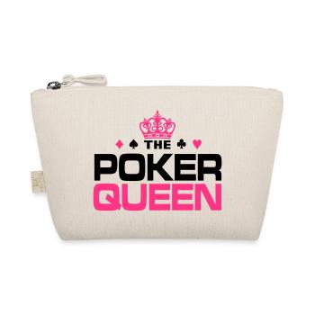 Poker Queen - Bio-Täschchen - Natur - Vorne