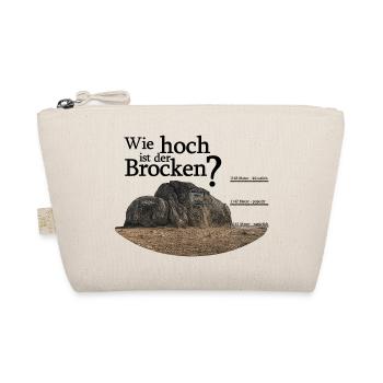 wie hoch ist der brocken 1 - Bio-Täschchen - Natur - Vorne