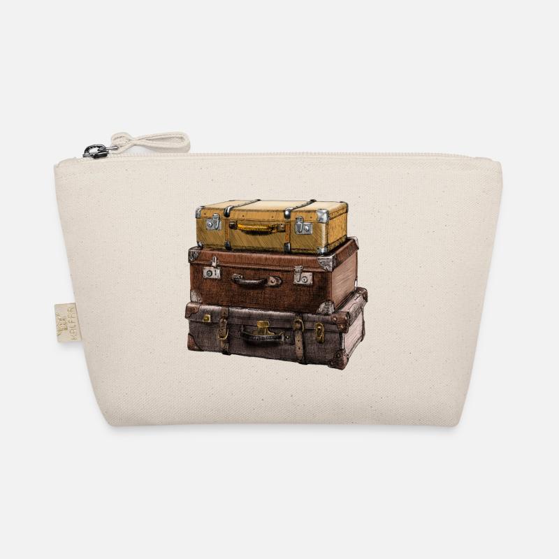 suitcase Organic Pouch