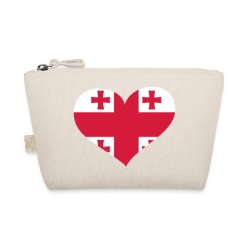 Georgien Herz; Heart Georgia - Trousse biologique - nature - Devant