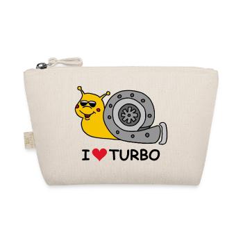 Turbo snail - Organic Pouch - nature - Front