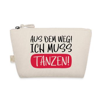 tanzen aus dem weg - Bio-Täschchen - Natur - Vorne