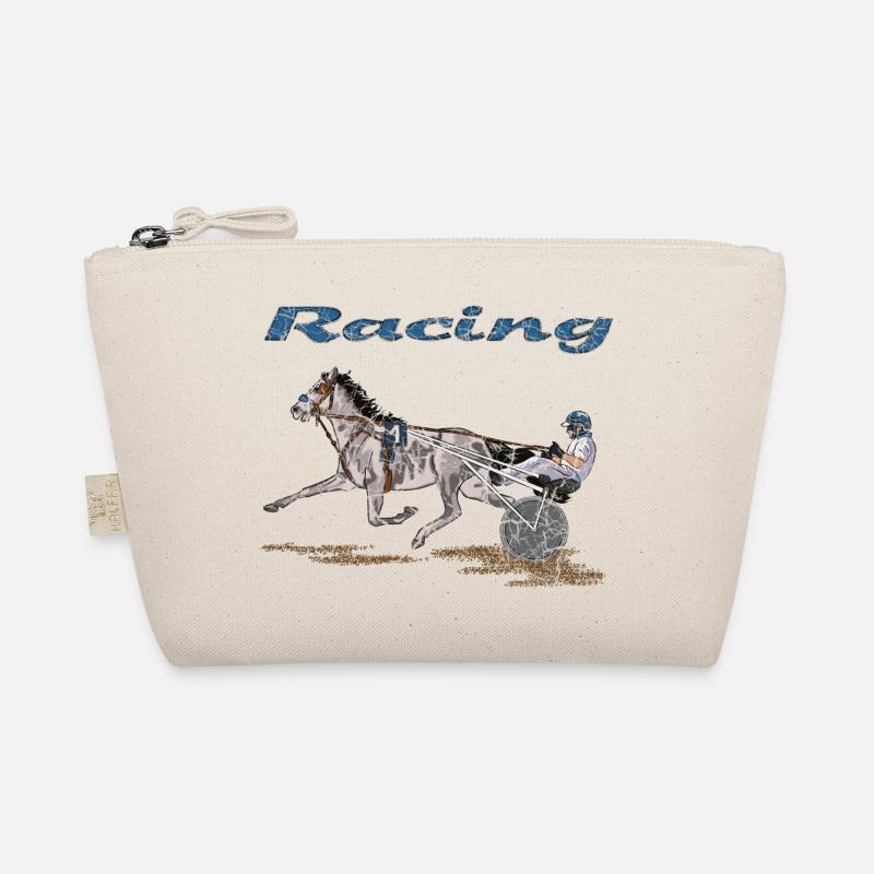 Rennpferd mit Jockey in Dynamik Bio-Täschchen