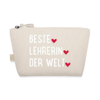 Lehrerin - Bio-Täschchen - Natur - Vorne