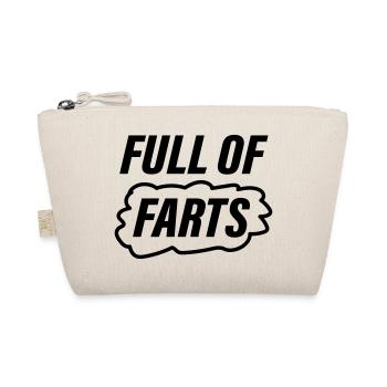 Full Of Farts - Organic Pouch - nature - Front