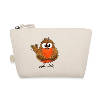 Teepee the Red Throat - Organic Pouch - nature - Front