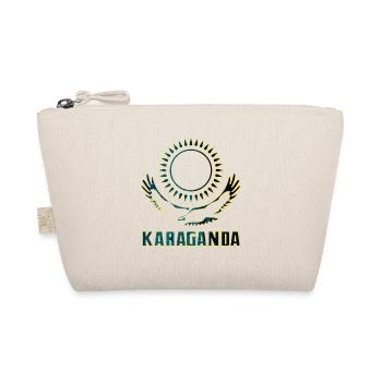 Karaganda Kazakhstan gift - Organic Pouch - nature - Front