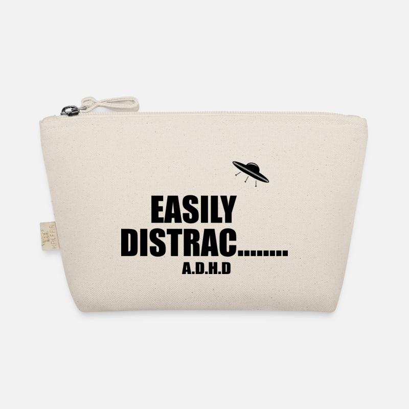 easily distracted adhd Organic Pouch