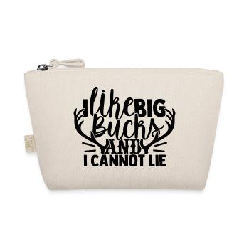 I like big bills and I can't lie - Organic Pouch - nature - Front