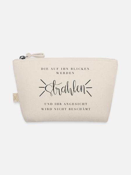 Psalm 34 6 Bibelvers - Bio-Täschchen - Natur