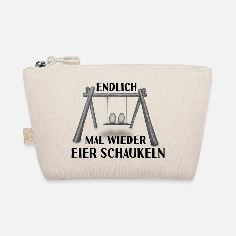 Endlich mal wieder Eier schaukeln Bio-Täschchen