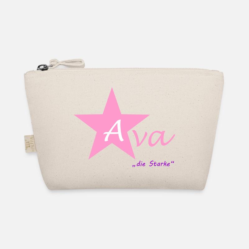 Ava - die Starke - Bio-Täschchen - Natur