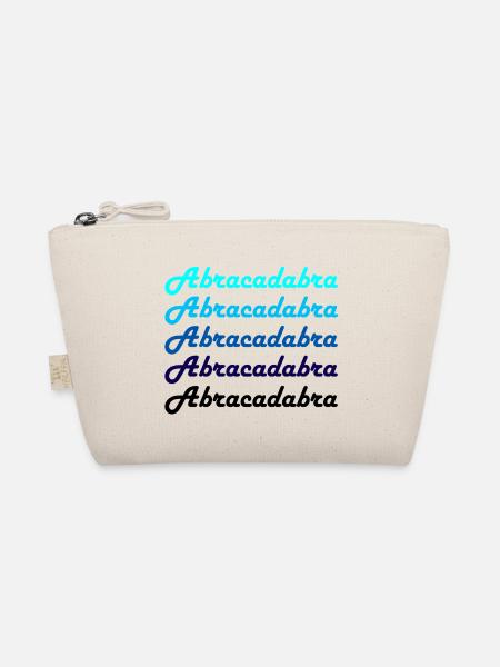 abracadabra, abracadabra t shirts, abracadabra - Organic Pouch - nature - Front