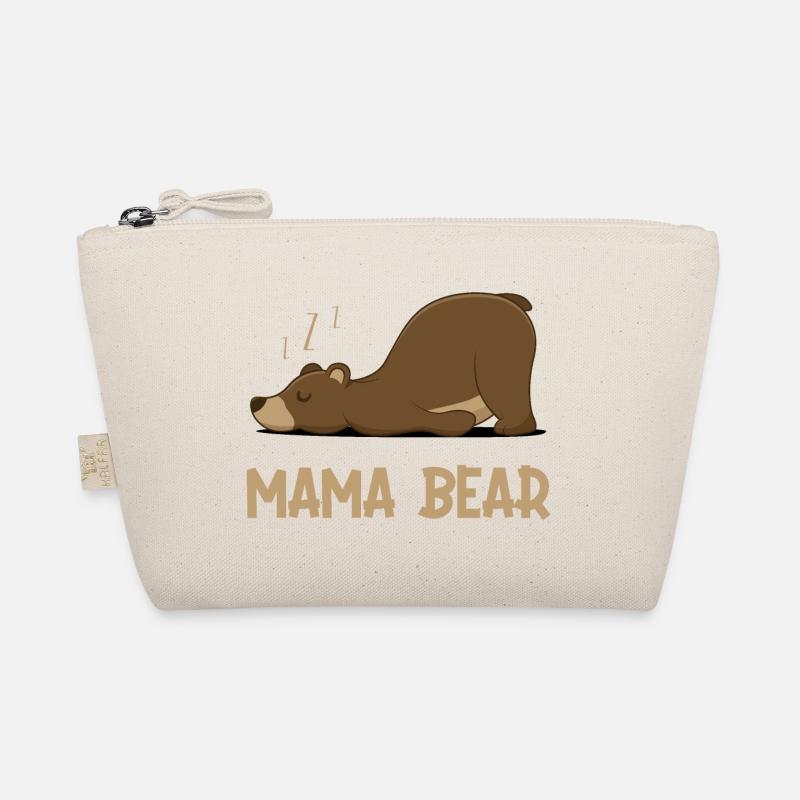 Mama Bear - Bio-Täschchen - Natur