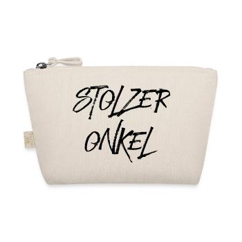 Stolzer Onkel Spruch Familie Verwandschaft Spruch - Bio-Täschchen - Natur - Vorne