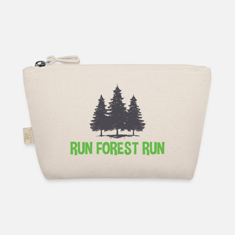 Run Forest Run - Bio-Täschchen - Natur