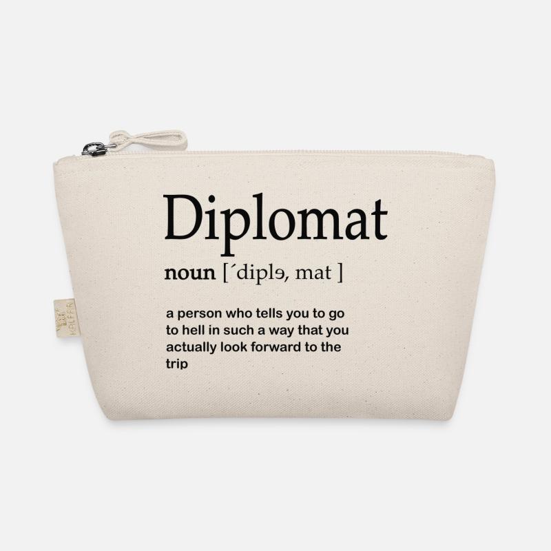 Diplomat - Bio-Täschchen - Natur
