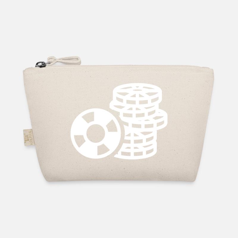 Poker Chip Icon Bio-Täschchen