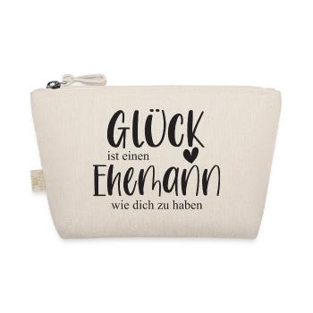 Ehemann Hochzeit Hochzeitstag Geschenk - Bio-Täschchen - Natur - Vorne