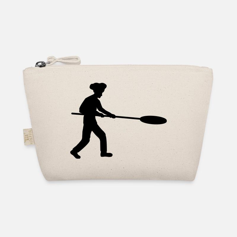 Pizza Pusher Pizza Baker Silhouette Trousse biologique