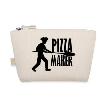 Pizza Pusher Pizza Maker - Organic Pouch - nature - Front