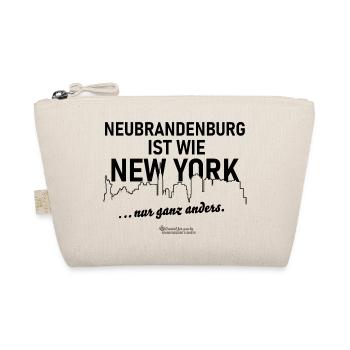 Neubrandenburg ist wie New York - Bio-Täschchen - Natur - Vorne