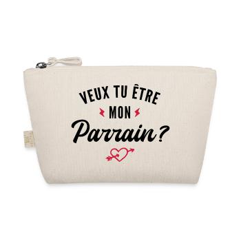 veux tu être mon parrain - Trousse biologique - nature - Devant