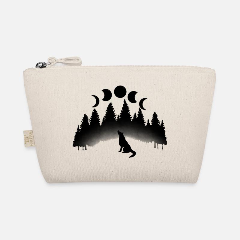 Wolfsmond - Bio-Täschchen - Natur