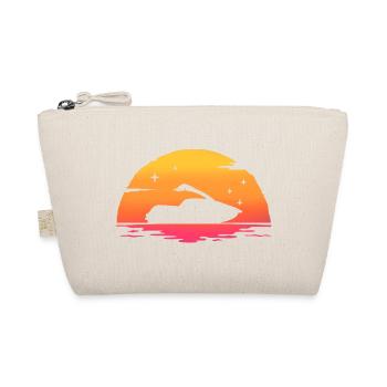 sunrise jet ski Jetski water sport - Organic Pouch - nature - Front