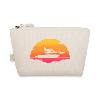 sunrise yacht marine ship boat yachting - Organic Pouch - nature - Front