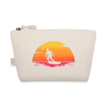 sunrise surf surfer t-shirt surfing - Trousse biologique - nature - Devant