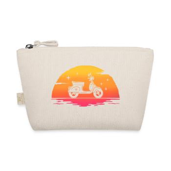 Sunrise Moped Roller - Bio-Täschchen - Natur - Vorne