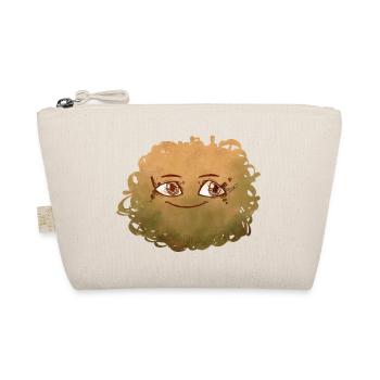 Little Pelota Monster n°5 – yellow - Organic Pouch - nature - Front