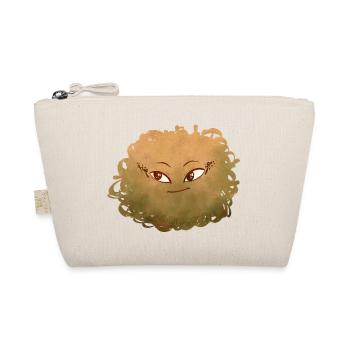 Little Pelota Monster n°7 – yellow - Organic Pouch - nature - Front