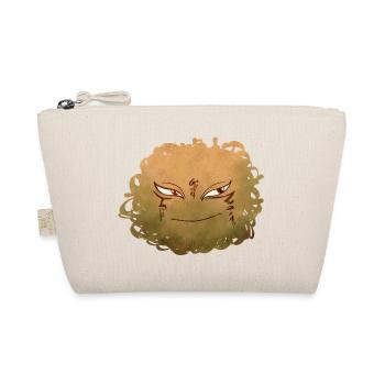 Little Pelota Monster n°9 – yellow - Organic Pouch - nature - Front